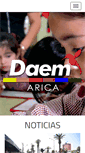 Mobile Screenshot of daem-arica.cl